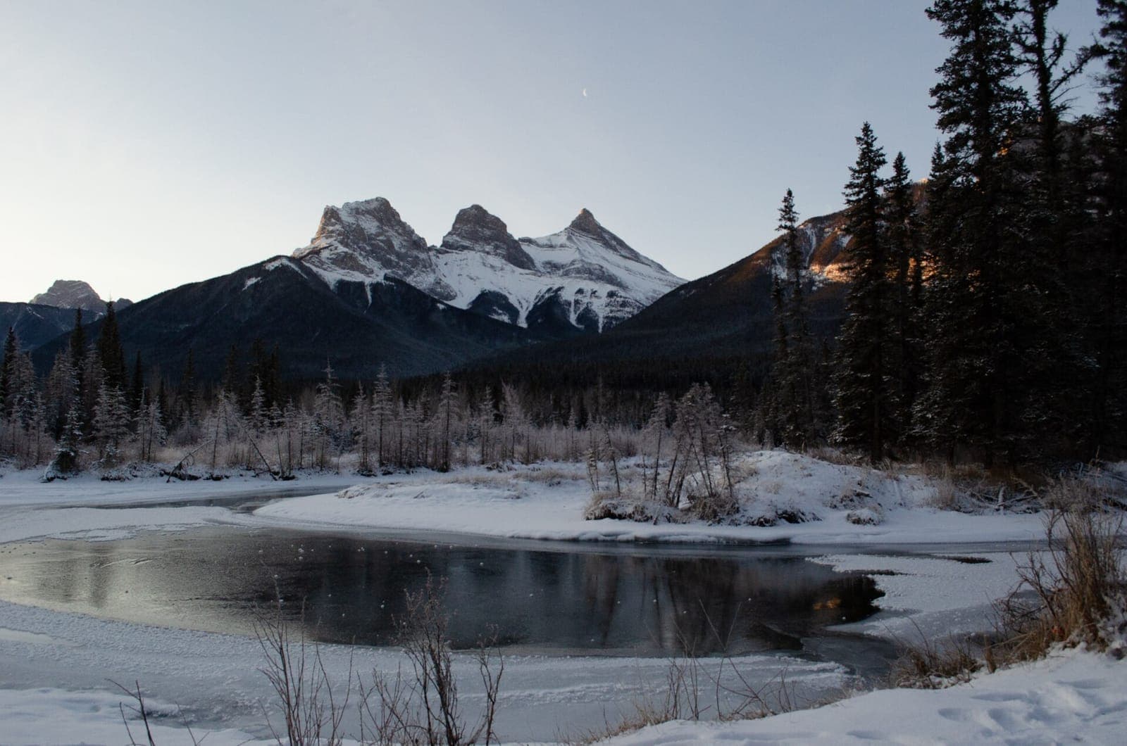 Viewpoints south of Canmore